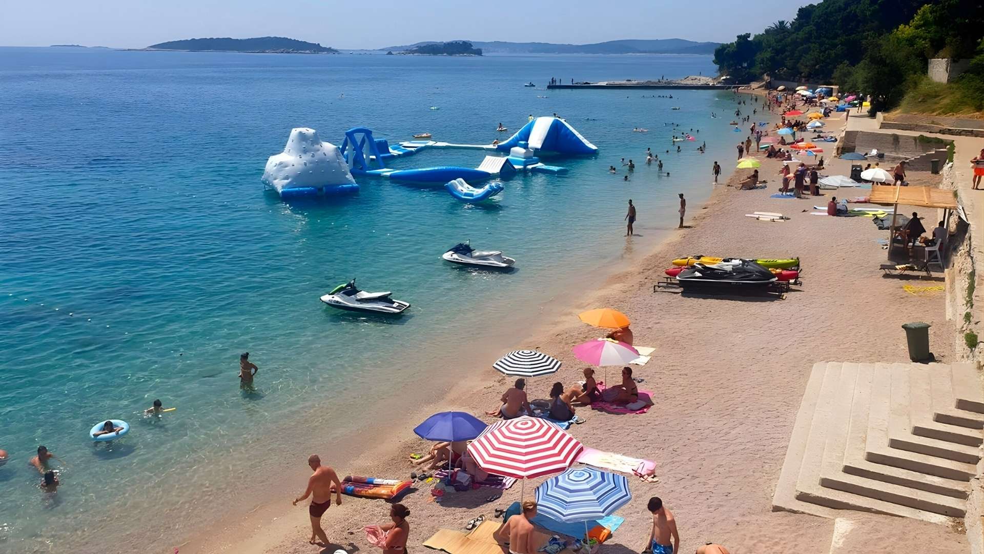 Taxi Orebić Trstenica Beach sand