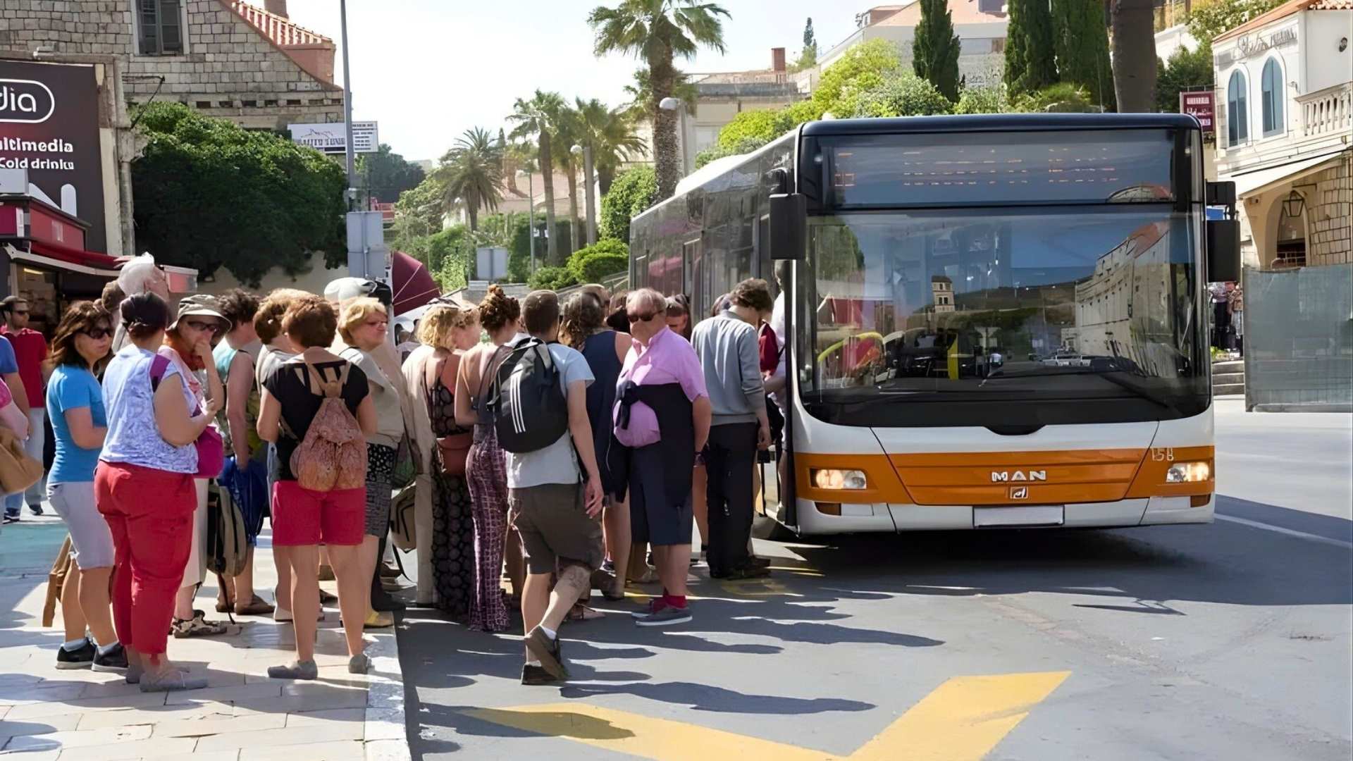 Taxi Orebić Dubrovnik public transport bus