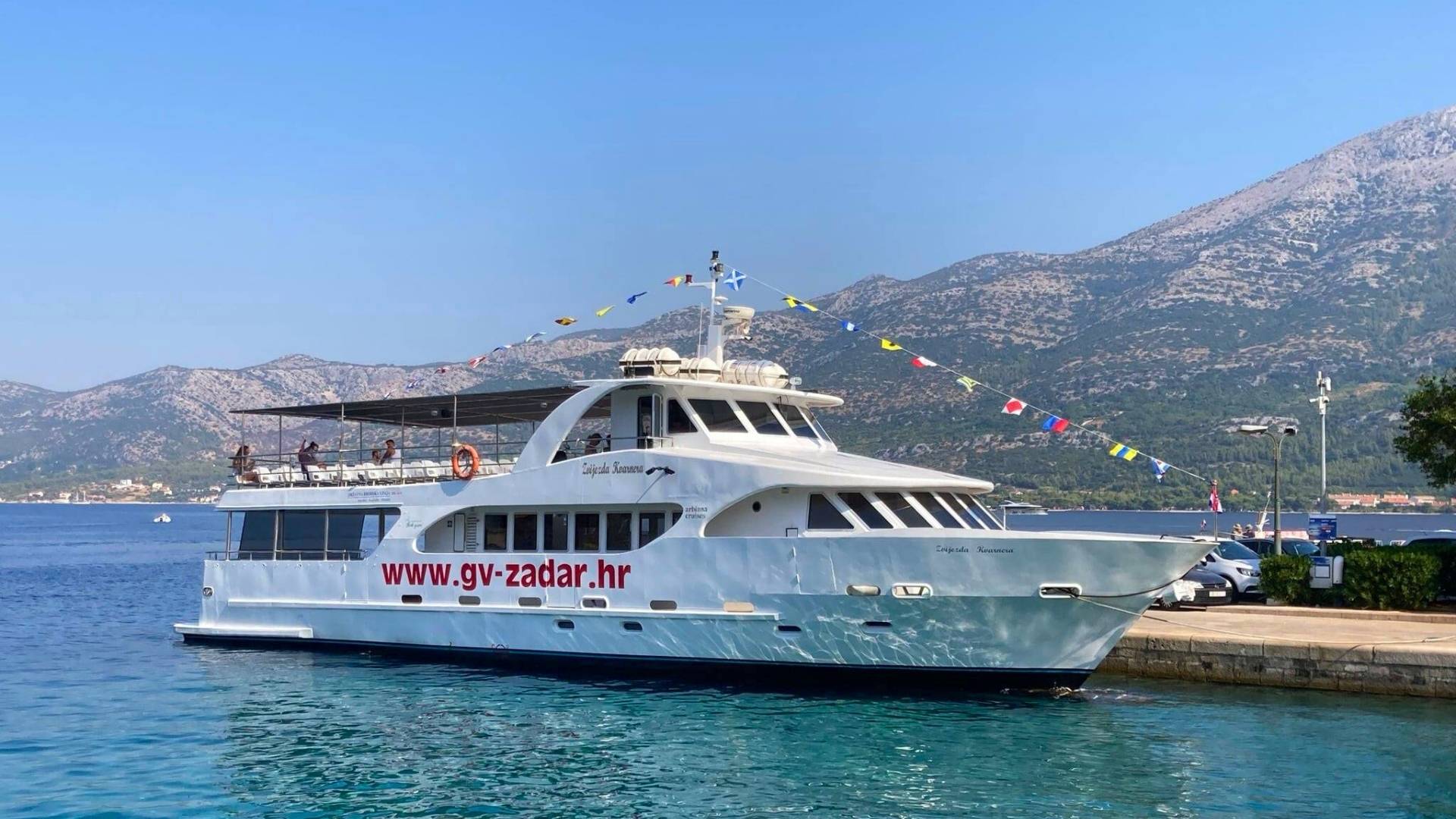 Taxi Orebić passenger boat from Orebić to Korčula
